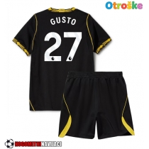 Otroške Nogometnih dresov Chelsea Malo Gusto #27 Gostujoči 2026-27 Kratki rokavi (+ hlače)